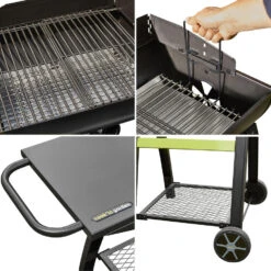 Cook'in Garden Grills TOMINO 50 - Zwart - Staal -Huishoudelijke Goederen Winkel 1000097078 0102