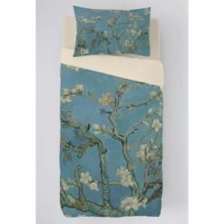 Zavelo Dekbedovertrek Van Van Gogh Almond Blossom -140x200/220 -Huishoudelijke Goederen Winkel 1000098868 0103