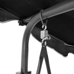 VidaXL Schommelbank Met Luifel Zwart -Huishoudelijke Goederen Winkel 1062840b74434efba0a7248843007dd3