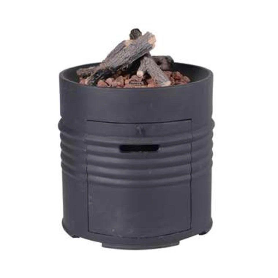 Garden Impressions Cozy Living Gas Vuurtafel Barrel 4 Garden Impressions Cozy Living Gas Vuurtafel Barrel - Afbeelding 2
