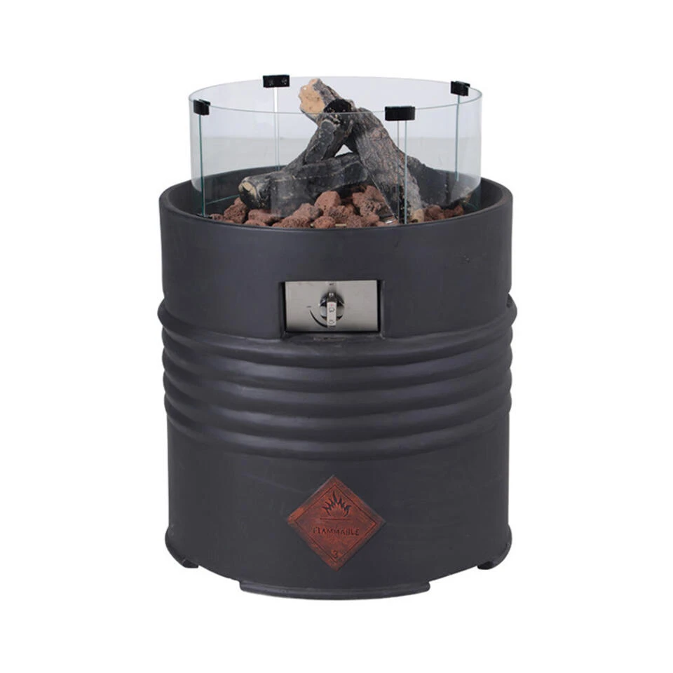 Garden Impressions Cozy Living Gas Vuurtafel Barrel 6 Garden Impressions Cozy Living Gas Vuurtafel Barrel - Afbeelding 4