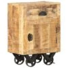 VidaXL Nachtkastje 40x30x57 Cm Massief Mangohout -Huishoudelijke Goederen Winkel 1191506867
