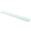 VidaXL Wandschap Transparant 110x15 Cm Glas -Huishoudelijke Goederen Winkel 1233228548