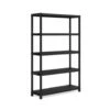 Keter Plus Stellingrek 120/5 - 5 Planken - 120x40x187 Cm - Zwart 1 Keter Plus Stellingrek 120/5 - 5 Planken - 120x40x187 Cm - Zwart -Huishoudelijke Goederen Winkel 1313515066