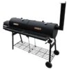 VidaXL Rookbarbecue Nevada XL Zwart 1 VidaXL Rookbarbecue Nevada XL Zwart -Huishoudelijke Goederen Winkel 1341909788