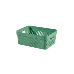 Curver Infinity Recycled Dots Opbergbox - 11L - 3 Stuks - Groen 8 Curver Infinity Recycled Dots Opbergbox - 11L - 3 Stuks - Groen -Huishoudelijke Goederen Winkel 1432563667 0102