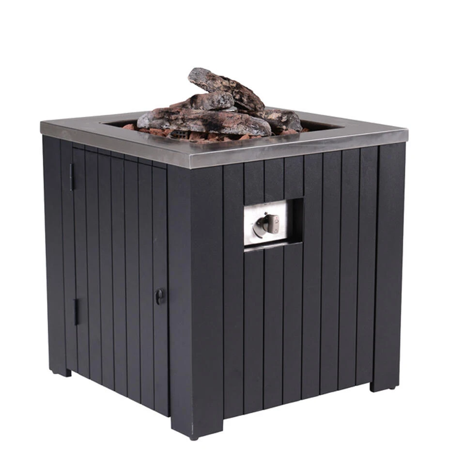 Garden Impressions Cozy Living Gas Vuurtafel Faro 60x60 Cm 3 Garden Impressions Cozy Living Gas Vuurtafel Faro 60x60 Cm
