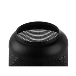 Beliani Vuurkorf Voor Hout VEER - Zwart Staal 8 Beliani Vuurkorf Voor Hout VEER - Zwart Staal -Huishoudelijke Goederen Winkel 1559023701 0102