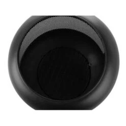 Beliani Vuurkorf Voor Hout VEER - Zwart Staal 9 Beliani Vuurkorf Voor Hout VEER - Zwart Staal -Huishoudelijke Goederen Winkel 1559023701 0103