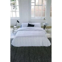 Walra - Dekbedovertrek More Dashes - 240x220 Cm - Wit / Grijs 9 Walra - Dekbedovertrek More Dashes - 240x220 Cm - Wit / Grijs -Huishoudelijke Goederen Winkel 1630502288 0103