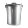 Forte Plastics Afvalbak - Zilverkleurig - Afvalemmer Met Deksel - 51l 1 Forte Plastics Afvalbak - Zilverkleurig - Afvalemmer Met Deksel - 51l -Huishoudelijke Goederen Winkel 1655040175
