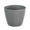 Prosperplast Bloempot Splofy - Lichtgrijs - Voor Buiten - 40 Cm -Huishoudelijke Goederen Winkel 1669613481