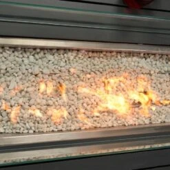 Garden Impressions Cozy Living Gas Vuurtafel Albufeira - Donker Grijs -Huishoudelijke Goederen Winkel 1700683228 0103