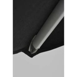 Garden Impressions Zweefparasol Hawaii Deluxe 300x300 - Wit - Zwart -Huishoudelijke Goederen Winkel 1814636222 0103