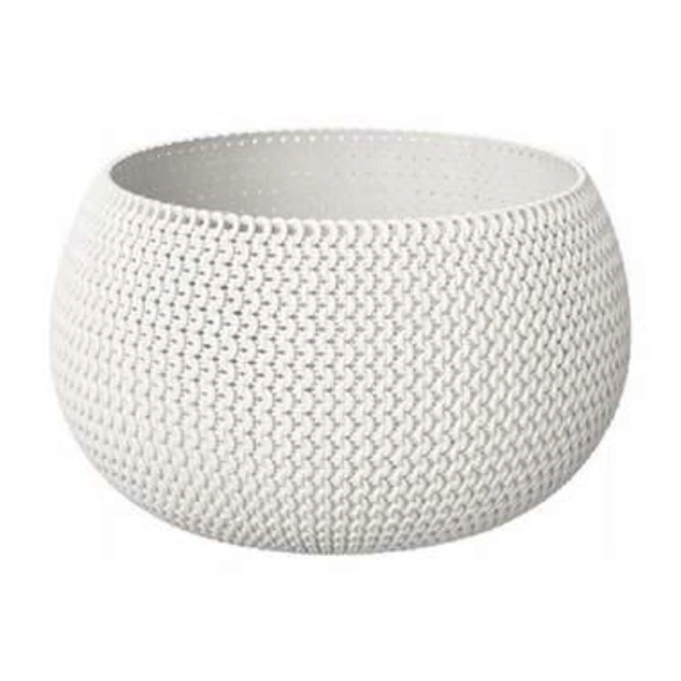 Prosperplast Bloempot Splofy - Wit - 2300 Ml - 24 Cm 3 Prosperplast Bloempot Splofy - Wit - 2300 Ml - 24 Cm