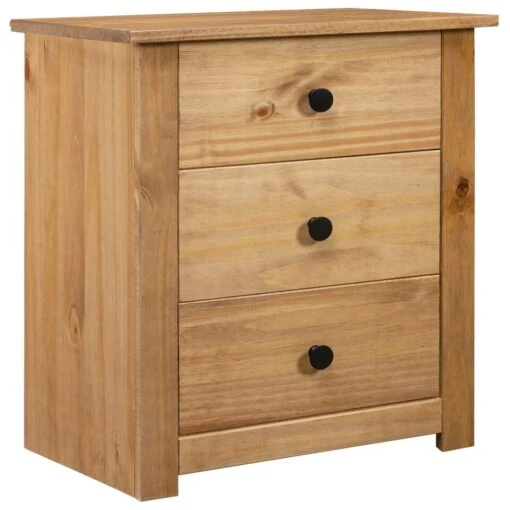 VidaXL Nachtkastje Panama Range 46x40x57 Cm Grenenhout