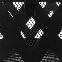 Beliani Vuurkorf Voor Hout MAYON - Zwart Staal -Huishoudelijke Goederen Winkel 1933856298 0103