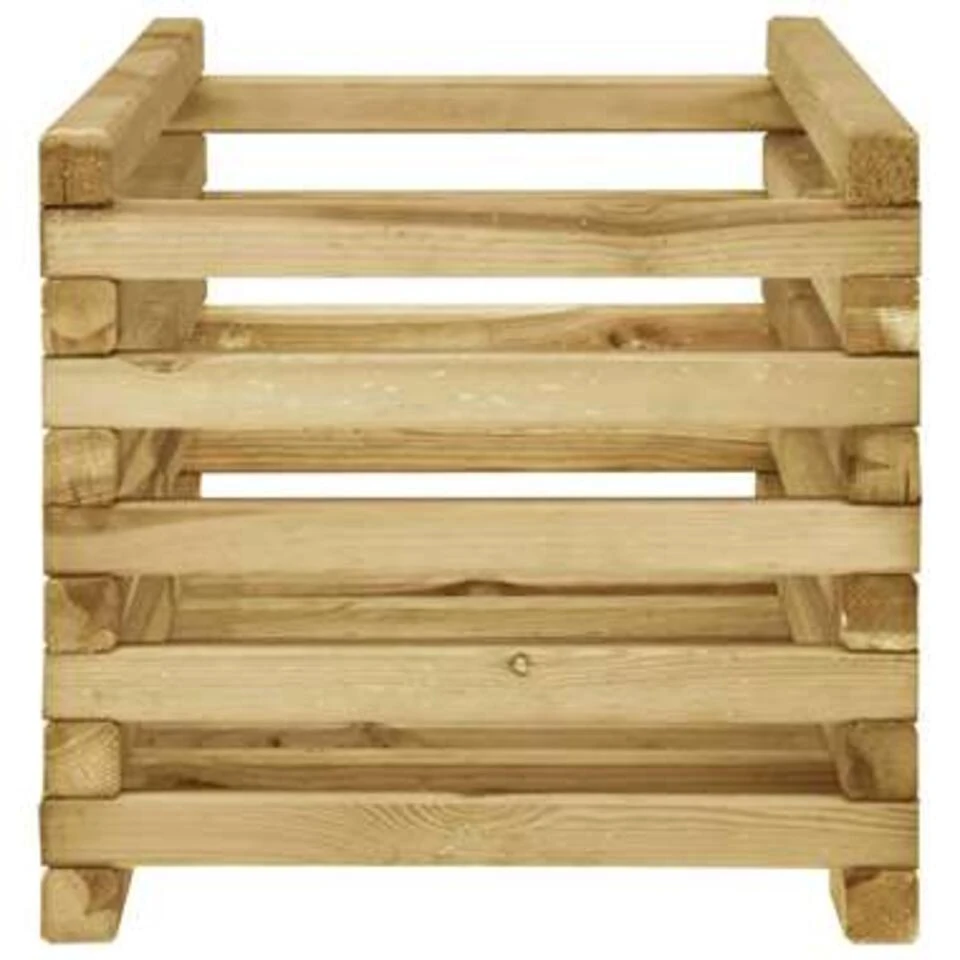 VidaXL Plantenbak Verhoogd 120x40x38,5 Cm Geïmpregneerd Grenenhout 5 VidaXL Plantenbak Verhoogd 120x40x38,5 Cm Geïmpregneerd Grenenhout - Afbeelding 3