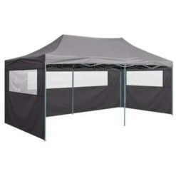 VidaXL Partytent Met 4 Zijwanden Inklapbaar 3x6 M Staal Antraciet 8 VidaXL Partytent Met 4 Zijwanden Inklapbaar 3x6 M Staal Antraciet -Huishoudelijke Goederen Winkel 25438d914ffa4a27a2c837746a2816c7
