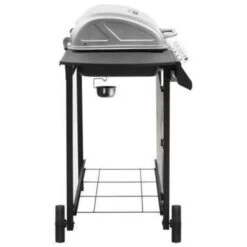VidaXL Gasbarbecue Met 4 Branders Zwart En Zilverkleurig -Huishoudelijke Goederen Winkel 274d091832cc4387bb23bd85d186002f