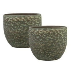 Steege Plantenpot Rinca - Groen - Lava Look - 29 X 26 Cm -Huishoudelijke Goederen Winkel 28220ec8ca6c4a2f88fd9eb96630e935