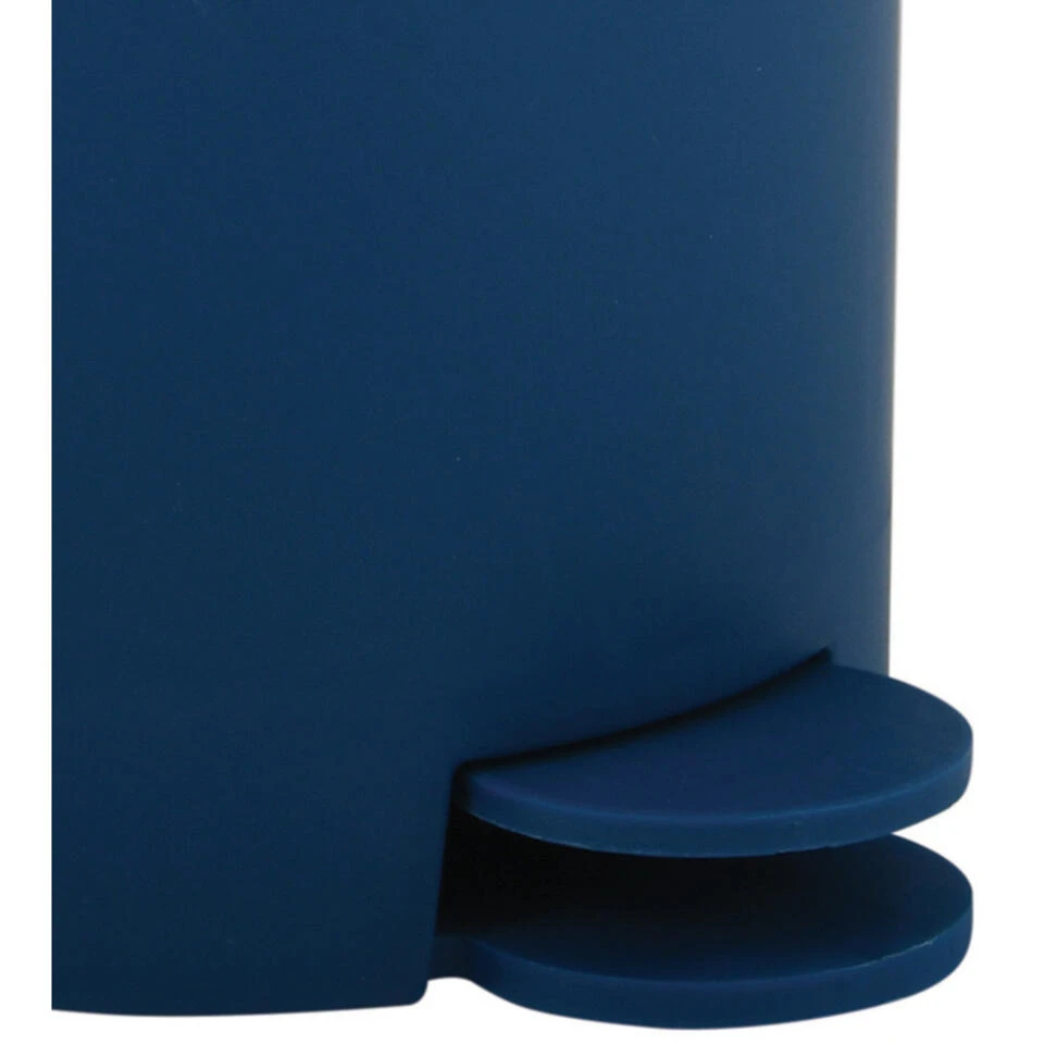 MSV Kleine Badkamer/toilet Pedaalemmer - Marine Blauw - 3L - 15 X 27cm 5 MSV Kleine Badkamer/toilet Pedaalemmer - Marine Blauw - 3L - 15 X 27cm - Afbeelding 3