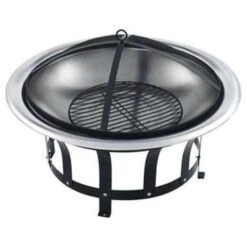 VidaXL Tuinvuurplaats Met Grill 76 Cm Roestvrij Staal 8 VidaXL Tuinvuurplaats Met Grill 76 Cm Roestvrij Staal -Huishoudelijke Goederen Winkel 2d27ab6df0ba4b5dadbc09f643e4cf98