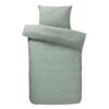 Comfort Dekbedovertrek Valencia - Groen - 140x200/220 Cm -Huishoudelijke Goederen Winkel 31104533