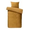 At Home By Beddinghouse Dekbedovertrek Tender - Goud - 140x220/220 Cm -Huishoudelijke Goederen Winkel 31104853
