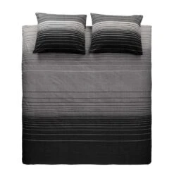 Comfort Dekbedovertrek Stockholm - Antraciet - 200x200/220 Cm -Huishoudelijke Goederen Winkel 31105275 0102