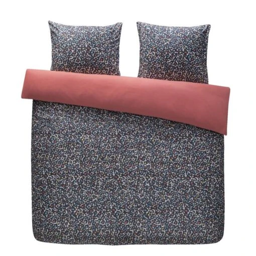Easy Dekbedovertrek Malika Panterprint - Multicolour - 200x200 Cm
