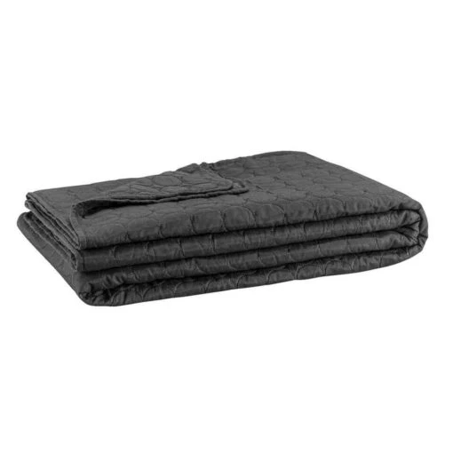 Sprei Peking - Antraciet - 240x240 Cm