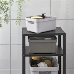 Sunware Opbergbox - Taupe - Kunststof - 5 L - 25 X 18 Cm 9 Sunware Opbergbox - Taupe - Kunststof - 5 L - 25 X 18 Cm -Huishoudelijke Goederen Winkel 33d021bc9eb44392a640d74a5f283a59