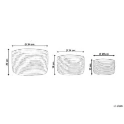 Beliani Mand KAHU - Natuurlijk Jute 8 Beliani Mand KAHU - Natuurlijk Jute -Huishoudelijke Goederen Winkel 3a498ad56048460a8901406b7b0f915b