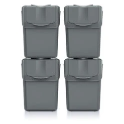 Prosperplast Afvalscheidingsbak - 4 St - Grijs - Kunststof - 20 L 8 Prosperplast Afvalscheidingsbak - 4 St - Grijs - Kunststof - 20 L -Huishoudelijke Goederen Winkel 4e0d9ccdae1e484e965cbe5342dd7e17