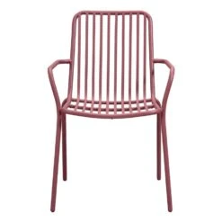 Stapelstoel Vence - Rood - 83x55x63 Cm -Huishoudelijke Goederen Winkel 50105159 0100