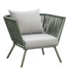 Loungestoel Almeria - Olijfgroen - 75x89x75 Cm -Huishoudelijke Goederen Winkel 50105177