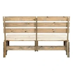 Palletbank Lucca Modulair - Greywash - 120x93,5x76,5 Cm -Huishoudelijke Goederen Winkel 50203090 0900
