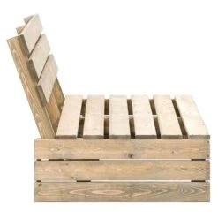 Palletbank Lucca Modulair - Greywash - 120x93,5x76,5 Cm -Huishoudelijke Goederen Winkel 50203090 8000