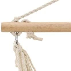 VidaXL Hangstoel Opvouwbaar Crème -Huishoudelijke Goederen Winkel 522ec3613f394b908b9bb50548816f53