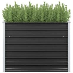 VidaXL Plantenbak Verhoogd 100x40x77 Cm Gegalvaniseerd Staal Antraciet 7 VidaXL Plantenbak Verhoogd 100x40x77 Cm Gegalvaniseerd Staal Antraciet -Huishoudelijke Goederen Winkel 648b3b04f310433dacab034d8b4febf5