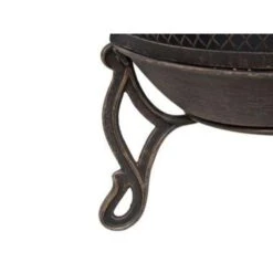 Beliani Vuurkorf Voor Hout TACORA - Messing Staal -Huishoudelijke Goederen Winkel 67e751e0cc4f4012935f81d5de60f358