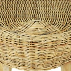 VidaXL Halbankje 110x35x45 Cm Natuurlijk Rattan -Huishoudelijke Goederen Winkel 6a4eda5e1ae549d2960493c06192fa8a