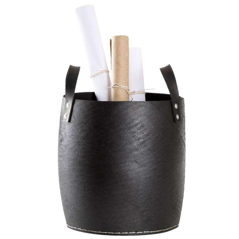 Mand Ruben - Zwart - 37xØ35 Cm 4 Mand Ruben - Zwart - 37xØ35 Cm - Afbeelding 2