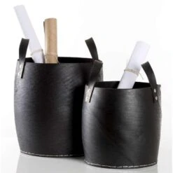 Mand Ruben - Zwart - 37xØ35 Cm 9 Mand Ruben - Zwart - 37xØ35 Cm -Huishoudelijke Goederen Winkel 70501310 3140