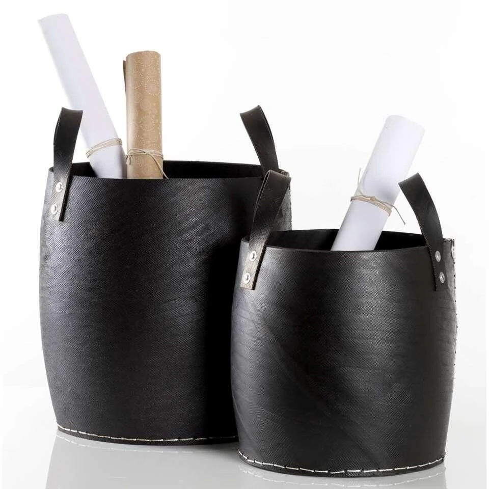 Mand Ruben - Zwart - 37xØ35 Cm 6 Mand Ruben - Zwart - 37xØ35 Cm - Afbeelding 4