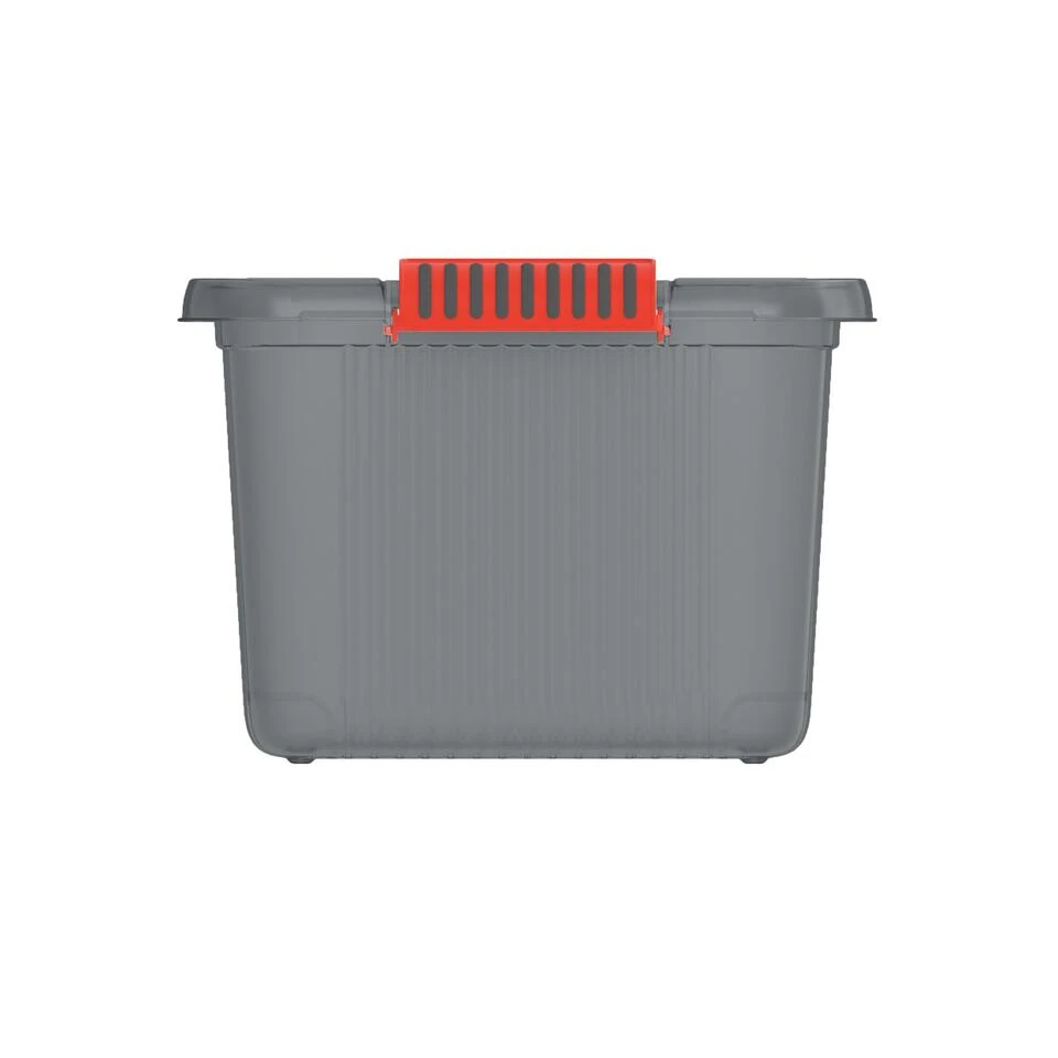 Kis K Latch Opbergbox L - 43L - Grijs 6 Kis K Latch Opbergbox L - 43L - Grijs - Afbeelding 4