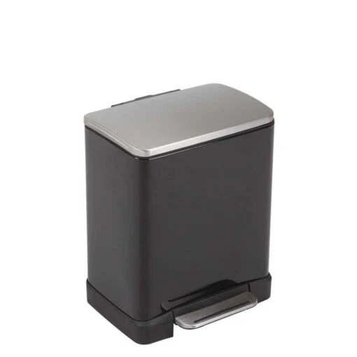 EKO Recycling Pedaalemmer E-Cube - Zwart - 10+9l