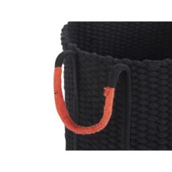 Beliani Mand MANNAR - Zwart Katoen -Huishoudelijke Goederen Winkel a0f8c071a201411db11705f9c78f620c