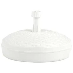 VidaXL Parasolvoet Gevuld Met Zand/water 20 L Kunststof Rattan Wit 8 VidaXL Parasolvoet Gevuld Met Zand/water 20 L Kunststof Rattan Wit -Huishoudelijke Goederen Winkel a1b376a58d7547b1839a40dfb0363ea6